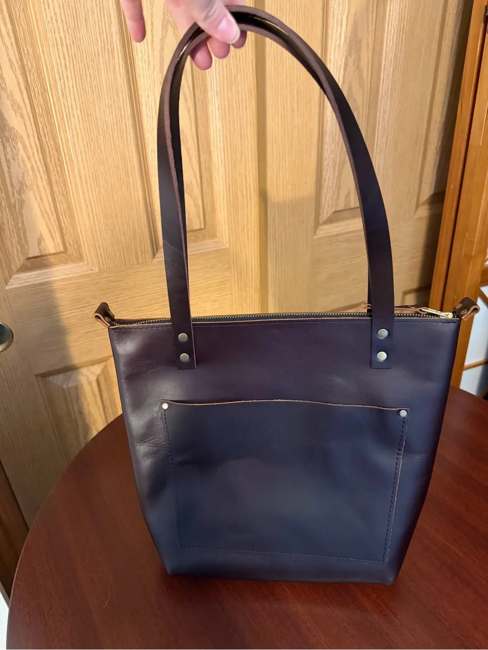 Portland Leather structured leather